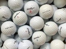 25 Golfbälle Taylor Made Noodle+ (Plus) Mix AAA/AAAA Qualität Lakeballs Maxfli