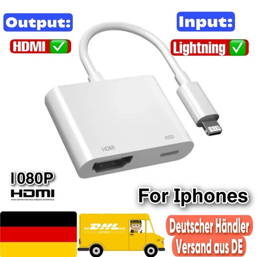 Hdmi adapter lightning - lightning, tv