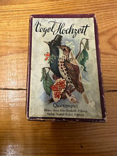 (RB)5025-3500, altes Karten Spiel Vogel Hochzeit, Spielzeug, Deko