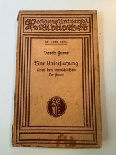 Reclam UB Nr. 5489-90 - Hume -