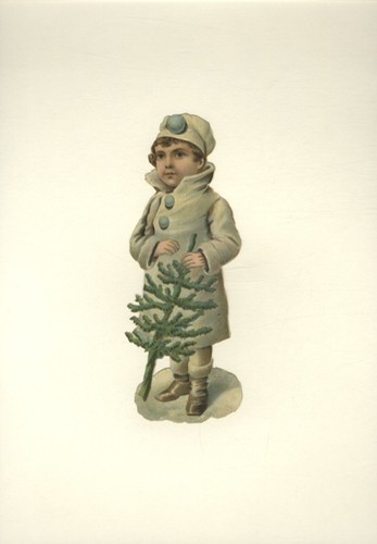 Oblate schneekind mit - oblate,