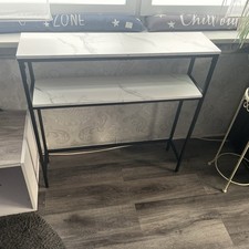 Konsolentisch mit 2 Ablagen