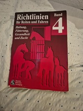 Richtlinien für Reiten und