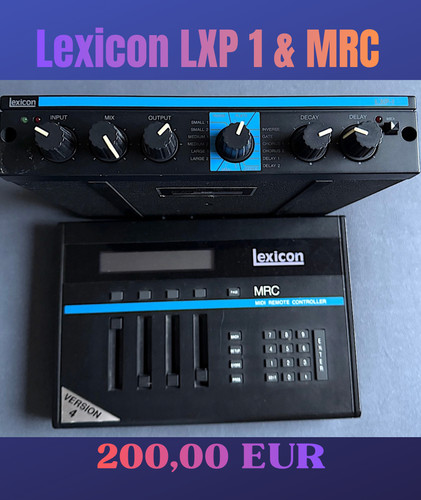 Lexicon lxp1 reverb modul - lexicon,