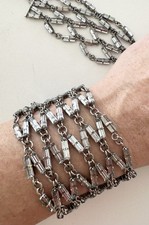 Swarovski Armband & Halsband Silber/Straß