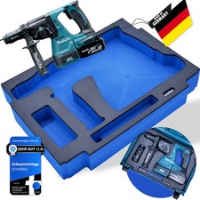 SCHWÄBLE® Schaumeinlage Schaumstoffeinlage für Makita Akku-Bohrhammer DHR243