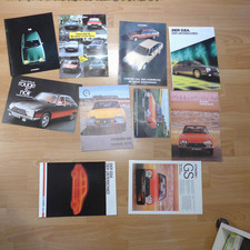 10  Prospekte Citroen GS  GSA