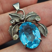 Alter Vintage Anhänger Floral