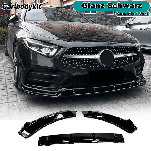 Abs frontspoiler lippe schwarz - frontspoiler,