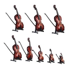 Wooden Miniature Violin Model