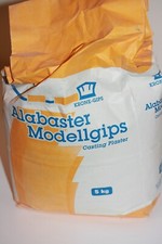 Alabaster Modellgips Krone Gips  5 Kg