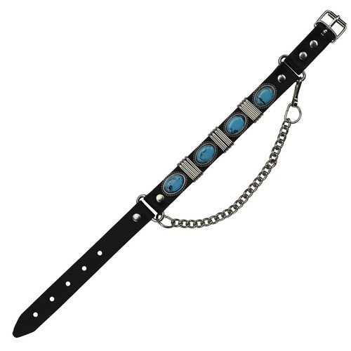 Stiefelkette aus leder - stiefelkette,