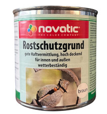 Rostschutzfarbe Grundierung Novatic Rostschutzgrund braun 0,75L