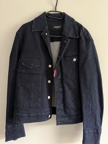 Dsquared2 jeansjacke blau - jeansjacke,