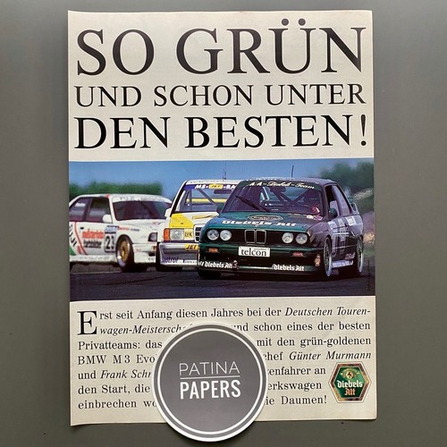 1990 diebels bmw e30 evo - bmw,