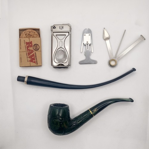 Savinelli alligator green 677 - savinelli,