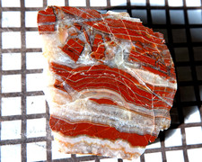 Roter Trümmer-Achat