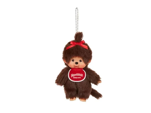 Monchhichi girl keychain - monchhichi,