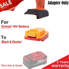 Akku Adapter Konverter für Einhell 18V Akku auf Black & Decker 20V Werkzeuge