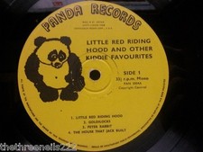 VINYL LP - LITTLE RED RIDING