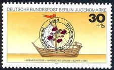 544 Schiffe 30+15 Pf Hanse