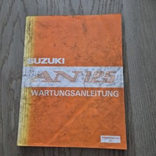 Werkstatthandbuch Suzuki AN 125 Burgman Roller von 12/1994