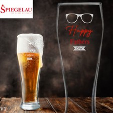 Weizenbierglas mit Gravur