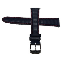 Uhrenarmband Schwarz 19 mm