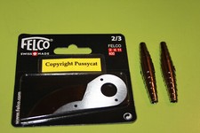 Felco Klinge 2/3  Ersatzteilsatz,    1 x  Klinge 2/3  +  2 x Feder 2/11 lose