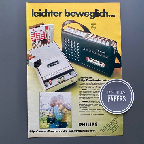1973 philips cassetten - philips,