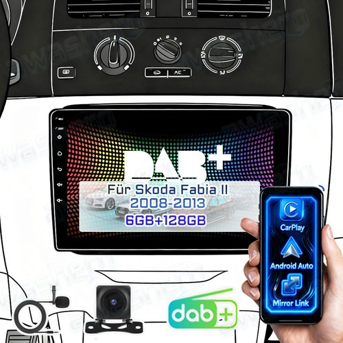 Carplay 128gb 8core - 6+128gb, 10"