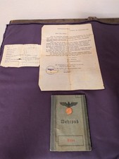 Original Wehrpass Wehrmacht 