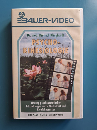 Vhs psycho kinesiologie 1991 - vhs,