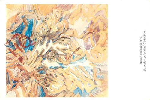 Ansichtskarte dessin van hann - dessin,