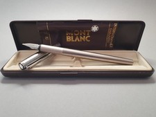 Montblanc 1122 Noblesse Füller Edelstahl mit Garantiekarte & Schatulle