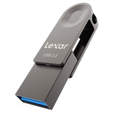 USB Stick 128GB USB-C USB-A 3.2 Gen 1 Metallspeicher OTG kompatibel für PC, L...