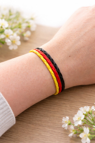 Deutschland armband schwarz - deutschland,