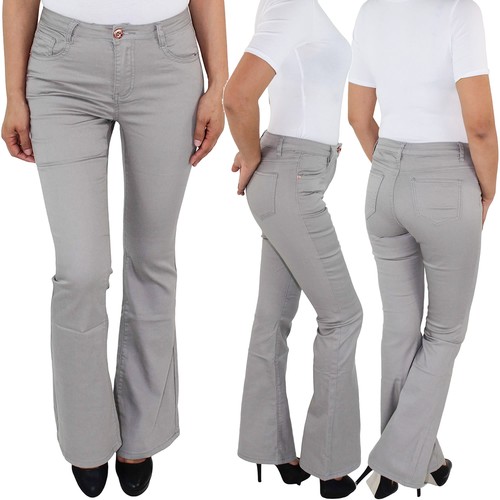 Damen bootcut hose hüfthose - damen,