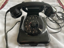  Antik Wählscheibentelefon W48 50er Jahre Bakalit 