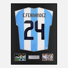 Gerahmtes Enzo Fernandez