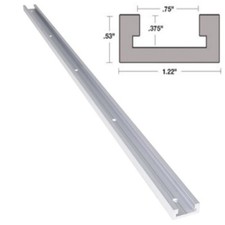 2Pcs T-Schiene 400mm Aluminium-T-Nut Aluminiumlegierung Schiene Gehrungsschiene