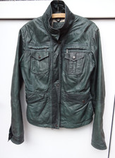 Lederjacke echtes Leder, J&E Jagger&Evans, Gr. L, grün, stylisch weich, Damen