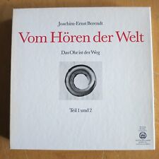 Joachim-Ernst Berendt – Vom Hören Der Welt  - Das Ohr Ist Der Weg 4 MC's 