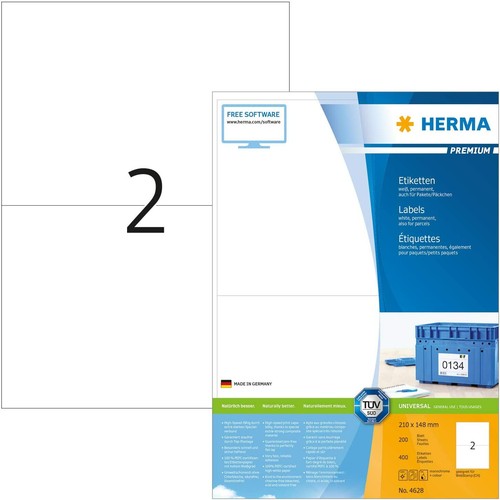 Herma 4628 universal etiketten - herma,