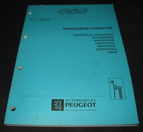 Werkstatthandbuch peugeot 406 - werkstatthandbuch,