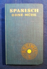 ASSIMIL Spanisch ohne Mühe , Vintage 50er Jahre , sehr gut erhalten , 