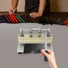 Manuelle Stanzmaschine Lederstanze PVC-Stanzmaschine mit Führungswellen DE