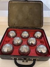 8 Vintage Boule Obut French