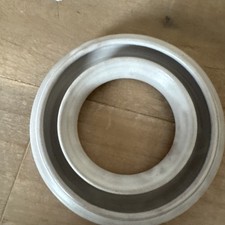 Pflanzring Keramikring Blumenring Frosch weiß Keramik