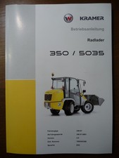 x 271 Kramer 350 Bedienungsanleitung Wartungsanleitung service manual